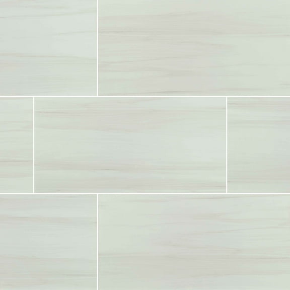 MSI Eden Dolomite 12 in. x 24 in. Polished Porcelain Floor And Wall Tile (16 Sq. Ft./Case)