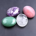 thumbnail image 6 of Crystal Egg, Polished Stone Egg for Easter Day, Worry Stones, Crystals and Healing Stones, Polished Rocks, Polished Mineral Rock Egg Stones, Mini Egg Stones, Home Decor, 2.36 x 1.57 x 0.79 inche, 6 of 6