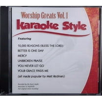 Worship Greats Volume 1 Daywind Christian Karaoke Style NEW CD G 6 Songs