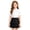 1# Black, variant on Girls' Pleated Skirt with Elastic Waist School Uniform Skirt with Soft Cotton Lining Years 4-12 Years Black