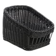 thumbnail image 2 of HUBERT Wicker Tapered Storage Basket Black - 11 3/4"L x 15 3/4"W x 6 3/4" to 10 5/8"H, 2 of 3