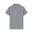 thumbnail image 5 of BUIGTTKLOP Women's Blouses Dressy Boho Casual Ruffle Short Sleeve Tops Business Outfits Ladies Summer 2026 Trendy Work Shirts, 5 of 6
