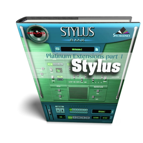 STYLUS RMX Platinum Extension part 1 - 10 Large Essentials Over 4GB REX format samples studio Libraries