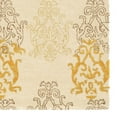 thumbnail image 2 of Aspire Wool Damask Ivory & Gold 8' x 11' Area Rug, 2 of 4