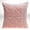 Pink, variant on Purple Chunky Geo Stitched Velvet Decorative Throw Pillow