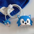 thumbnail image 2 of protectores de cable de datos de carga Sonic Cute para iPhone 18/20w, funda protectora para cargador, accesorios enrolladores, 2 of 4