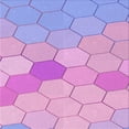 thumbnail image 1 of Ahgly Company Indoor Square Patterned Orchid Purple Area Rugs, 5' Square, 1 of 1