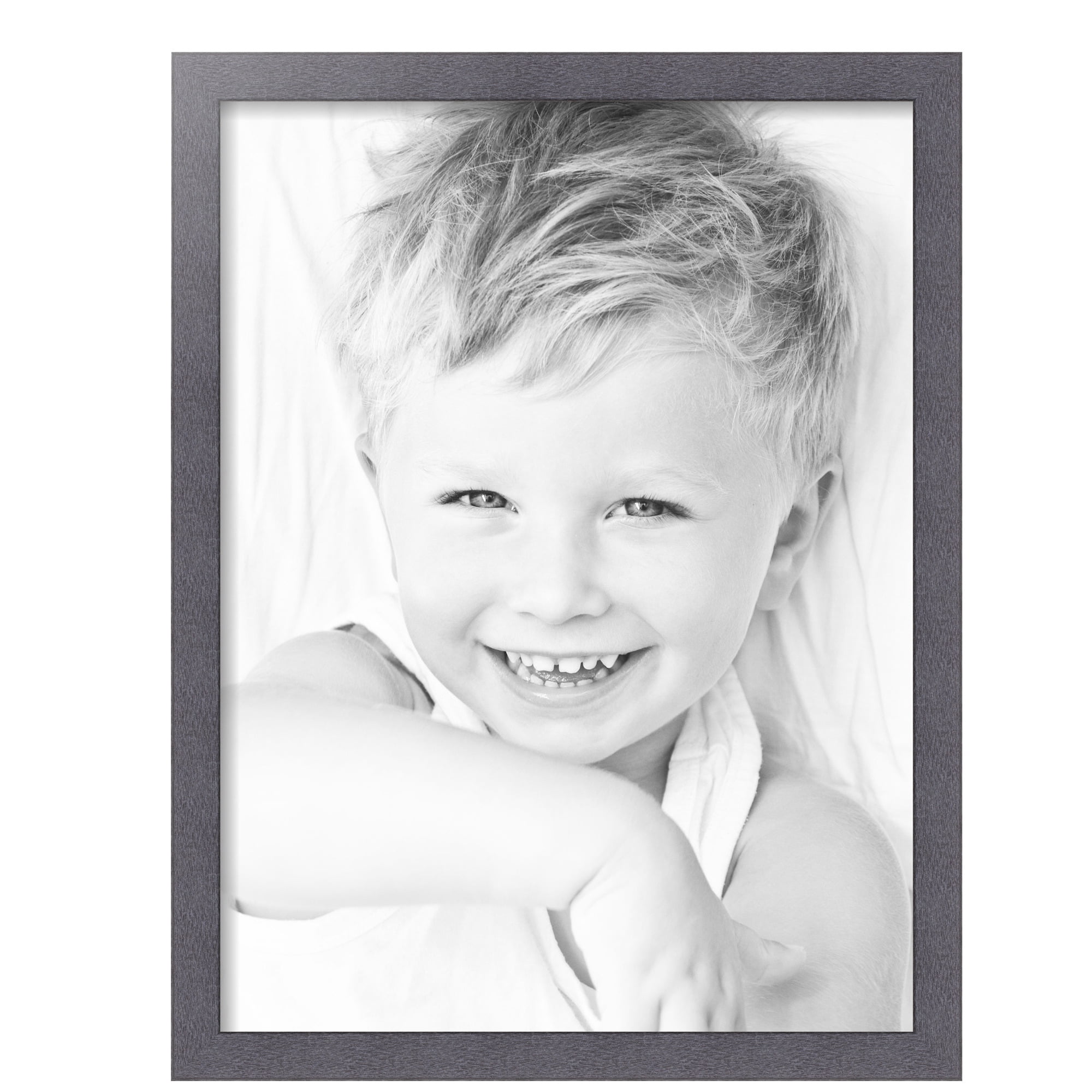 ArtToFrames 18" x 24" Tungsten Picture Frame, 18x24 inch Gray MDF Poster Frame (WOM-4640), 4 Pack