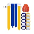 thumbnail image 1 of Flag Football Set,10 Player Flag Football Belts and Flags Set, Complete Indoor & Outdoor Training S, 1 of 5
