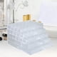 thumbnail image 1 of Organizador de pendientes con cajones, soporte de exhibición de pendientes, caja organizadora de cuentas transparentes, joyero para gemelos, pendiente, 1 of 8