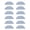 Twelve Pieces, variant on SDFGTstore 6/8/12Pcs Vacuum Mop Replacement Pads for S8 Plus Reusable Hard Floor Cloth Wet Replacement Microfiber Soft Pad