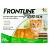 Frontline Plus Feline Cats 6 Doses Fleas Ticks Lice Waterproof
