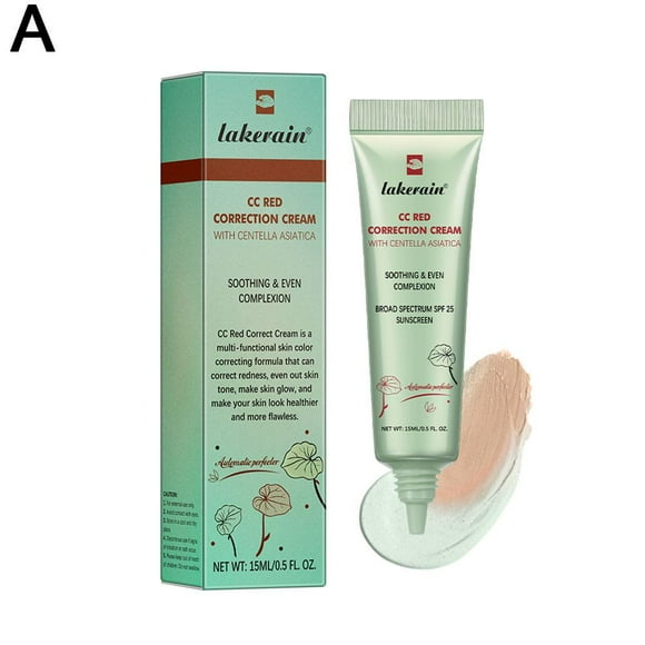 Lakerain Centella Asiatica Cc Cream Modifies Skin Tone And Moisturizes Lightly Before Makeup To Conceal Long-Lasting Moisturizing Cc Cream Best