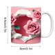 thumbnail image 3 of Regalos para Parejas Día de San Valentín Rosa Roja Familia Taza de Café Regalo para Parejas Día de San Valentín Regalos para Parejas, 3 of 7