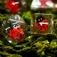 thumbnail image 2 of Foam Brain Games Poly Set - Red Ladybug w/Silver (7) New, 2 of 3