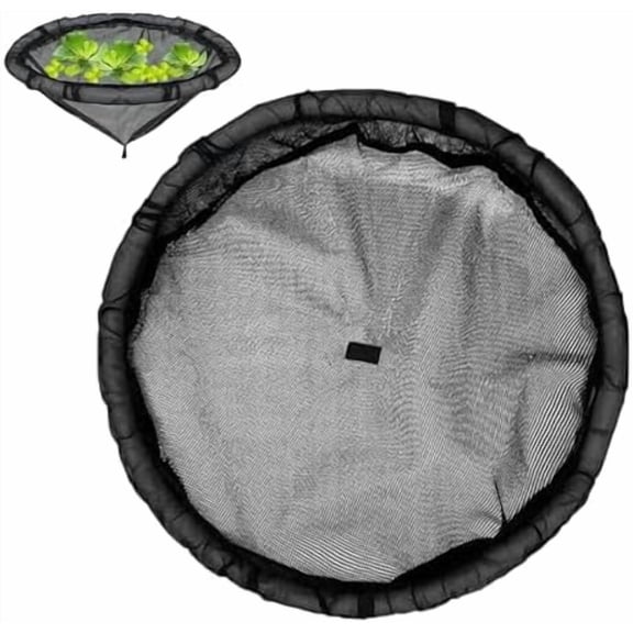 Floating Plant Corral, Round Fine Mesh Fish Barrier for Garden Aquarium