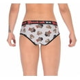 thumbnail image 2 of Ginch Gonch Women's Pug Life Boyfriend Briefs Large, 2 of 4
