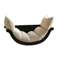 thumbnail image 3 of Mecedora,Mecedora Silla deslizadora individual y transpirable para el hogar,Silla reclinable Cómoda sala de estar lavable,Silla de ocio Sillón Sofá cama Adultos,Sofá, 3 of 9