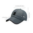 thumbnail image 3 of KCGYNP Sun Hat UV Protection,Breathable Mesh Baseball Cap Adjustable,14.57x4.33in,Lightweight Sport Outdoor, 3 of 6