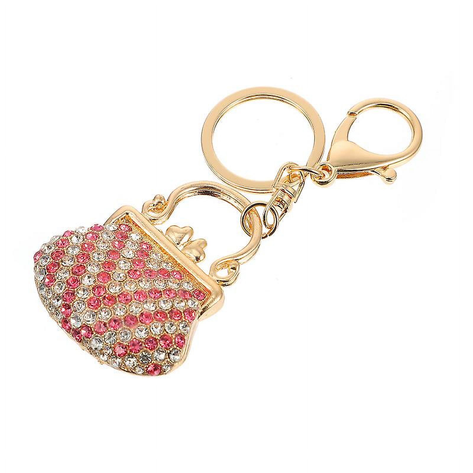 1pcs Alloy Diamond Key Ring