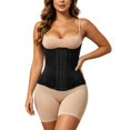 thumbnail image 3 of Womens Waist Trimmer Belt Tummy Control Waist Cinching Back Support Comfortable Shapers Black XXL, 3 of 7