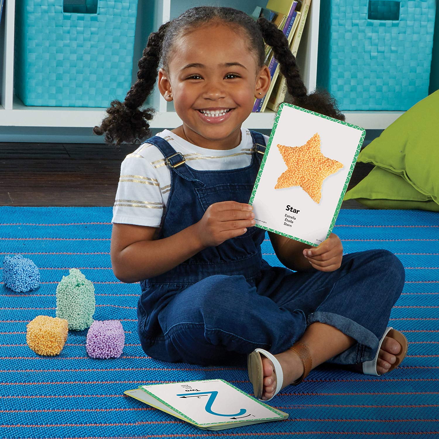 Educational Insights Playfoam Shape & Learn Numbers Set, Preschool Math Toy, Ages 3+