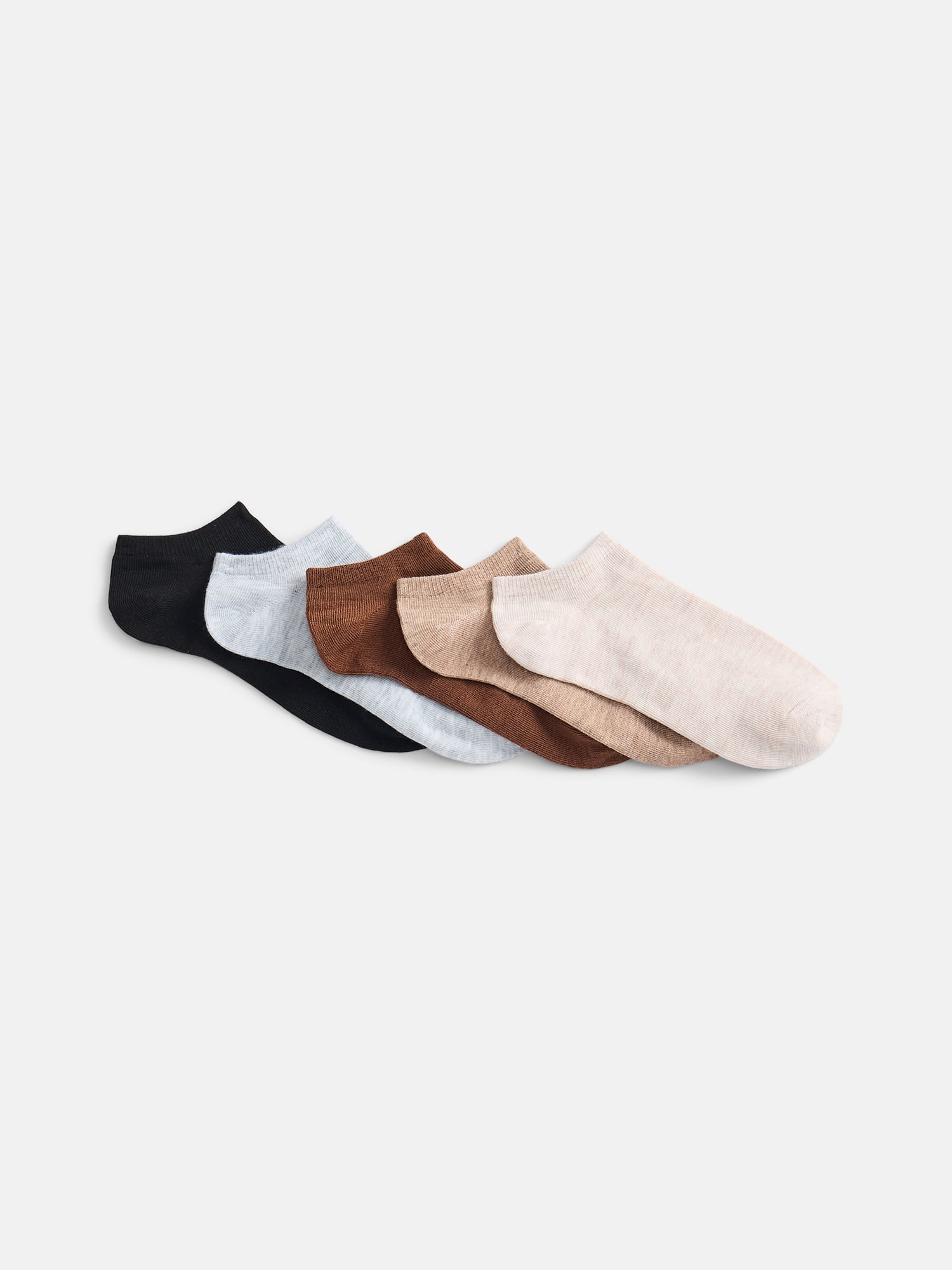 No Boundaries Low Cut Socks, 20-Pack, Women's