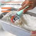 thumbnail image 3 of Heated Ice Cream Scoop - Rechargeable Electric Scooper Warms to 158°F for Hard Desserts, Blue, 3 of 7