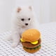 thumbnail image 4 of Juguete para mascotas de peluche de hamburguesa y papas fritas de moda: juguete interesante para perros y gatos: ultra fácil de usar para masticadores y ladradores, 4 of 6