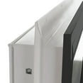 thumbnail image 3 of Double Pane Octagon Window 24" Black Vinyl DP50 Argon Gas Non-Opening Window Low-E Glass, 3 of 5