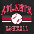 thumbnail image 6 of Wild Bobby City of Atlanta Baseball Fantasy Fan Sports Men's Tank Top, Black, Small, 6 of 6