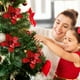 thumbnail image 5 of Decoraciones navideñas, adornos navideños, regalos de Navidad, ramo de flores artificiales para decoración navideña, flores artificiales de plástico para escritorio, decoración navideña., 5 of 6