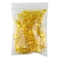 thumbnail image 1 of Qarigey 100X Pin seguro surtido pequeño acero antioxidante artesanías DIY artesanía para ropa broche mantas Accesorios de disfraces Oro, 1 of 6