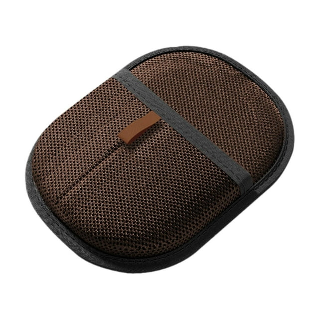 BELOVING Gant d'Épilation pour Chats Chiens Portable Électrostatique Poils d'Animaux Brun Foncé