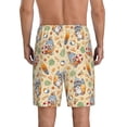 thumbnail image 6 of KLL Happy Summer With Gnome for Men's 1-Pack Shorts,Sleep Pajama Shorts for Men Soft Pj Shorts Men's Pajama Bottoms Sleepwear -X-Large, 6 of 7