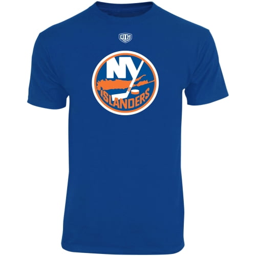 Old Time Hockey New York Islanders Youth Big Logo Crest T-Shirt Royal Blue by Old Time Hockey