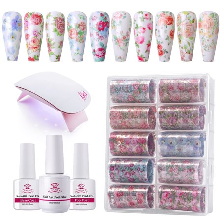 Makartt All In One Nail Art Foil Glue Set Walmart Canada