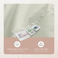 thumbnail image 5 of Whisper Organics 300 TC Sateen Fitted Sheet, 5 of 8