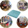 thumbnail image 5 of Cojín cuadrado de felpa para silla, cojín antideslizante cálido para invierno, cojín para silla de comedor para el hogar, 5 of 5