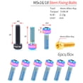 thumbnail image 4 of Bangcool 6PCS Bike Stem Screws M5 Replacement Bike Supplies Stem Fixing Bolts with Washer, 4 of 10