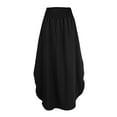 thumbnail image 4 of Women's Waist Band Side Split Maxi Skirt With Pocket plus Size Tennis Skirt Wrap around Skirts for Women Animal Print Skirt Ballet Skirt for Girls 4-6 Poodle Skirts for Girls Suspender Skirt Rave, 4 of 4