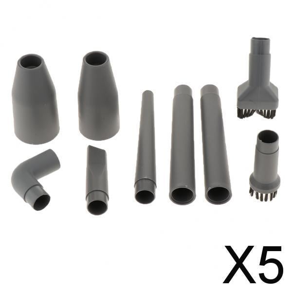 Conjunto de Accesorios Esenciales para Limpiador de Polvo, 5x: Adaptador Universal, Tubo Extensible, 2 Unidades 5 piezas