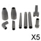 thumbnail image 1 of Conjunto de Accesorios Esenciales para Limpiador de Polvo, 5x: Adaptador Universal, Tubo Extensible, 2 Unidades 5 piezas, 1 of 10