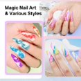 thumbnail image 4 of Set de esmaltes de uñas de mármol MIZHSE Macarons Colors, 12 unidades, 4 of 7