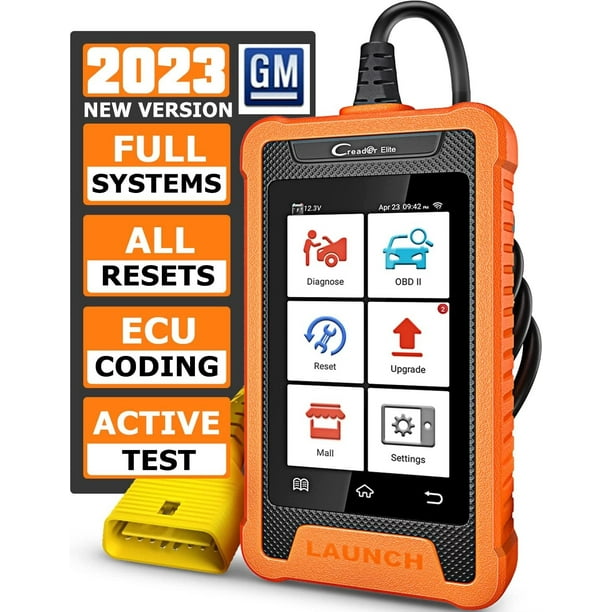 LAUNCH Elite OBD2 Scanner for GM, Full Systems BiDirectional Automotive Diagnostic Tool for