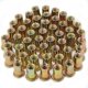 thumbnail image 1 of 50 tuercas roscadas de cabeza plana de acero al carbono chapado M8 XianweiShao 8390613931405, 1 of 1