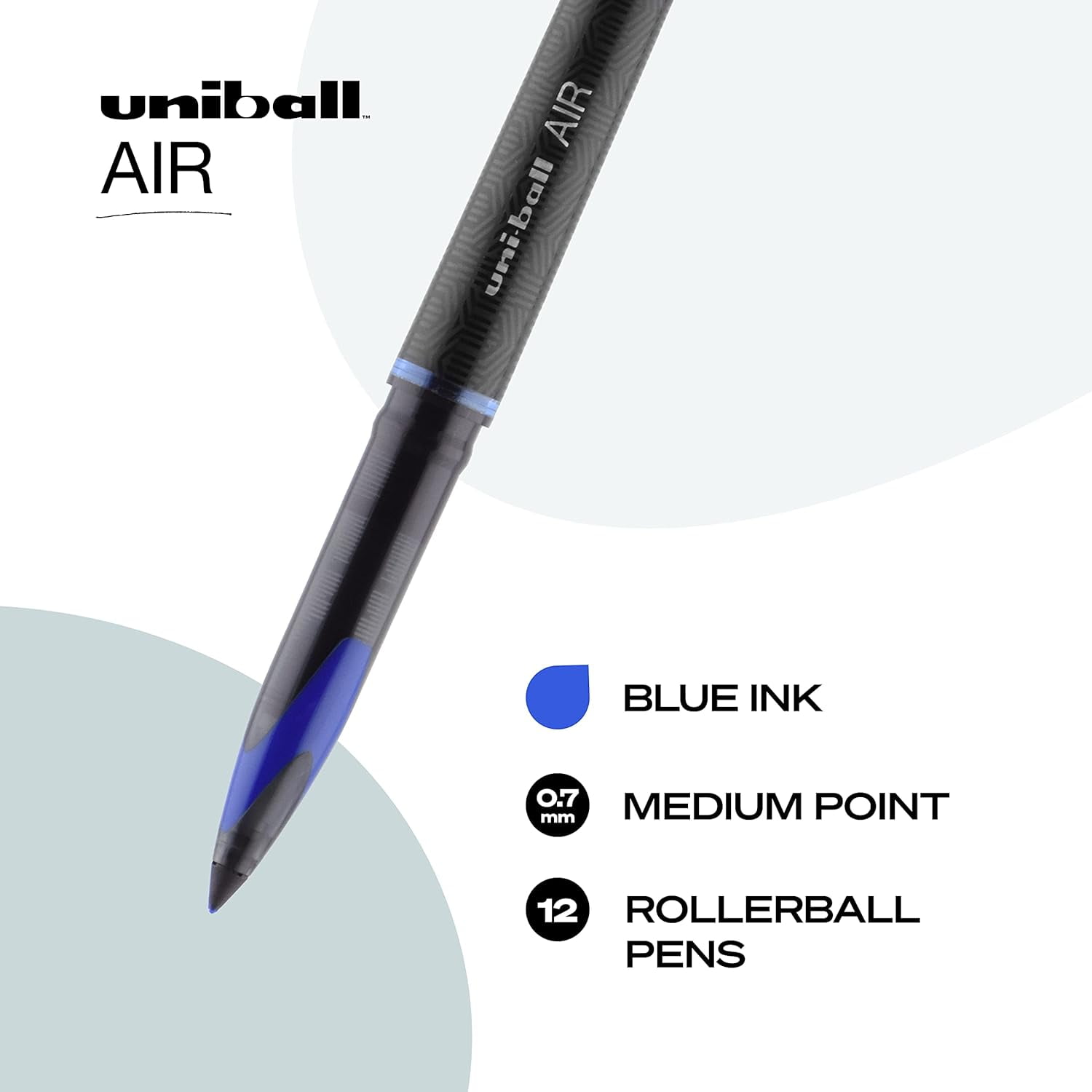 Uni-Ball, SAN1927701, 0.7mm Rollerball Pens, 12 / Dozen