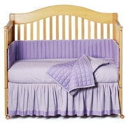 Seed Sprout Gingham Crib Bedding, 3-Piece Set, Lavender