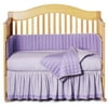 Seed Sprout Gingham Crib Bedding, 3-Piece Set, Lavender