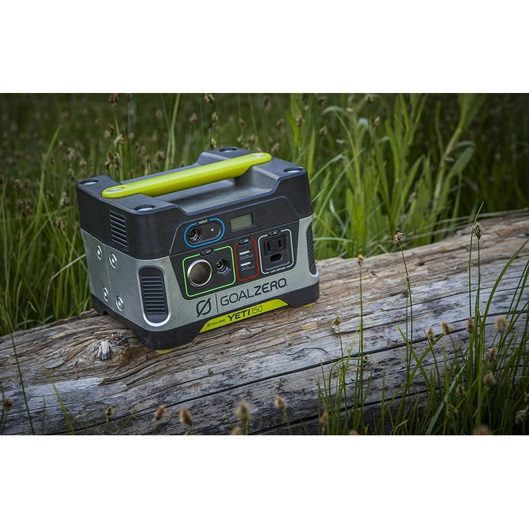 Goal Zero Yeti 150 Portable Power Station, 150Wh Small Generator  Alternative with 12V, AC and USB Outputs - Walmart.com